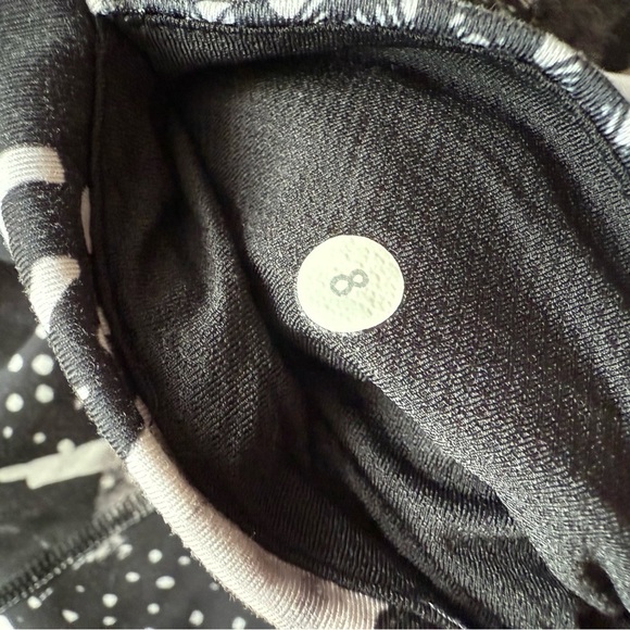 Lululemon Inspire Tight II Mesh Full-On Luxtreme
Static Mist White Black Size 8 - Picture 13 of 15